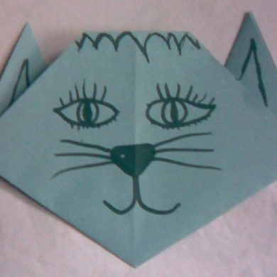 Origami – kočka