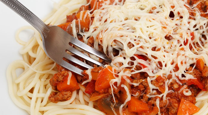 Špagety k večeři