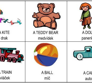 Angličtina pro děti – hračky