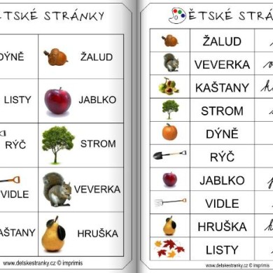 Podzimní knížka ke stažení