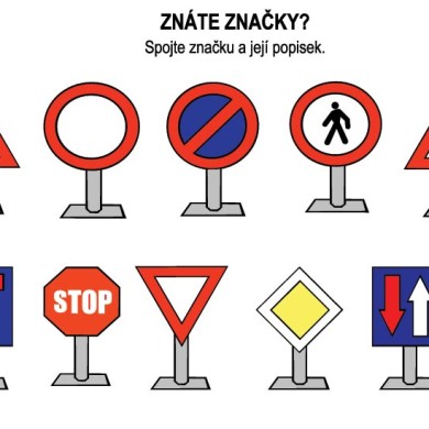 Znáte dopravní značky?