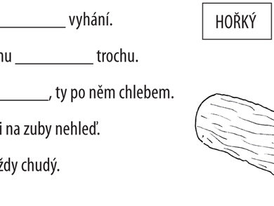 Znáš česká přísloví?