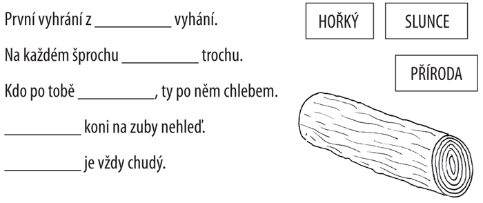 Znáš česká přísloví?