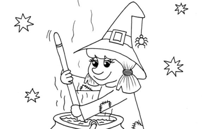 Čarodějnice s kotlíkem – najdete deset rozdílů?